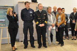 W spotkaniu wziął udział Komendant Szkoły Policji w Słupsku.